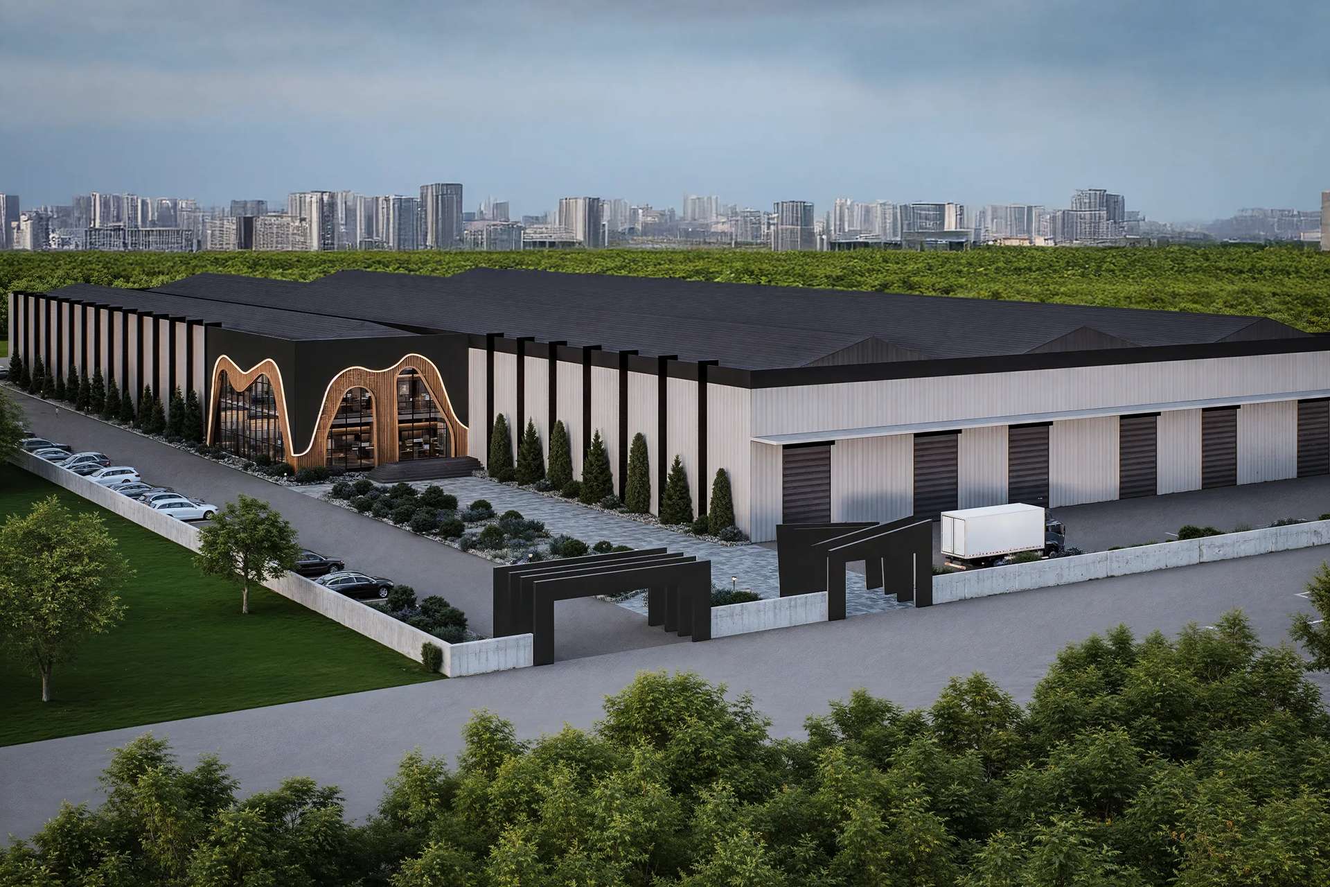 Dekor Glass Merkez Ofisi Cephe Tasarımı